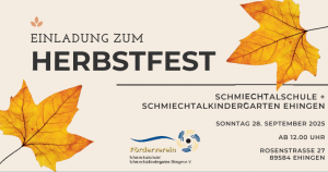 Herbstfest am 28. September 2025
