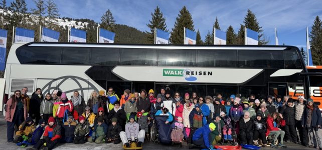 Schmiechtalschule Ehingen beim Schneesportfestival in den Alpen!